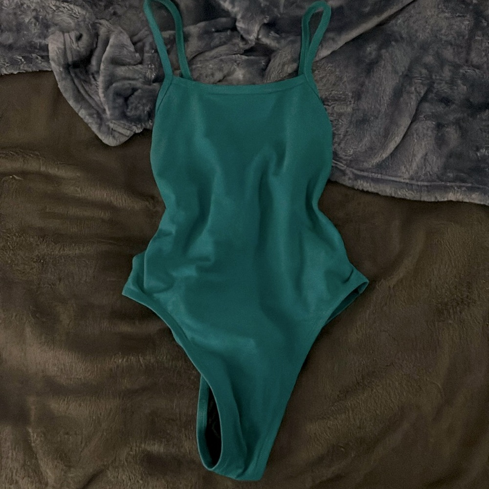 Jolyn Teal Tully 2 Tie-Back Swimsuit